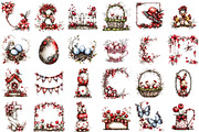 Easter Frame Watercolor Clipart, an Illustration by designcity5 (Thumbnail 2 of 5)