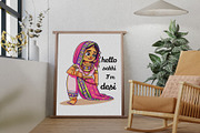 Coffee Wall Art Print, a Wallpaper Graphic by Helospace (Thumbnail 6 of 10)