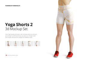 Yoga Shorts 2 Mock-up