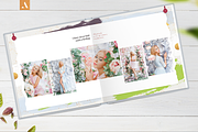 12x12 Photo Album Template / Aurora, a Brochure Template by ArealPro (Thumbnail 14 of 18)