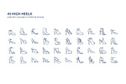 High Heels icon set, an Icon by Icongeek26 (Thumbnail 3 of 4)