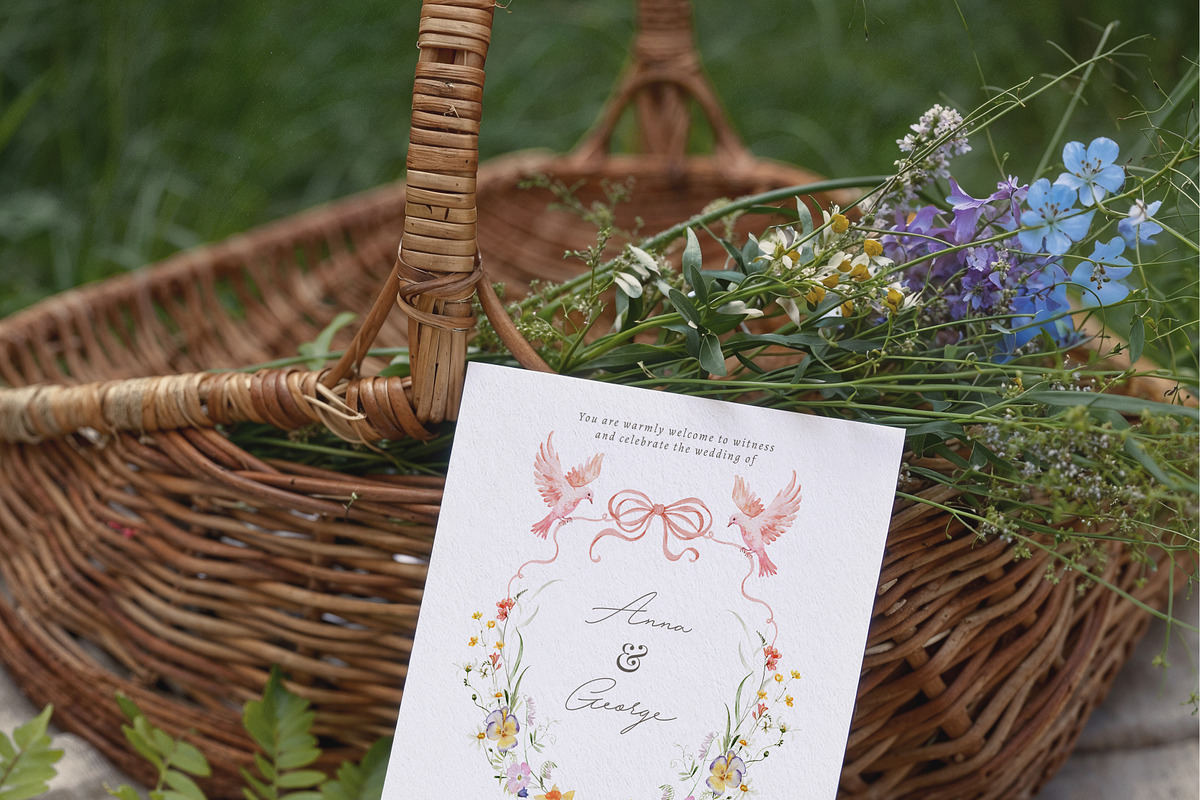 Spring Floral Watercolor Clipart Set, a Decorative Illustration by Veris Studio (Photo 7 of 20)