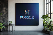 Nacre Glass Mosaic Letter Overlays, a Symbol Font by PhotoSpirit (Thumbnail 5 of 8)