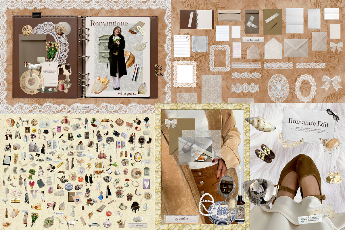 1500+ Collage Bundle, an Object Graphic by Feelsoul (Photo 5 of 13)