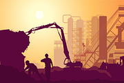 Mock-up Under construction BIG PACK, a Background Graphic by palladadesign (Thumbnail 9 of 34)