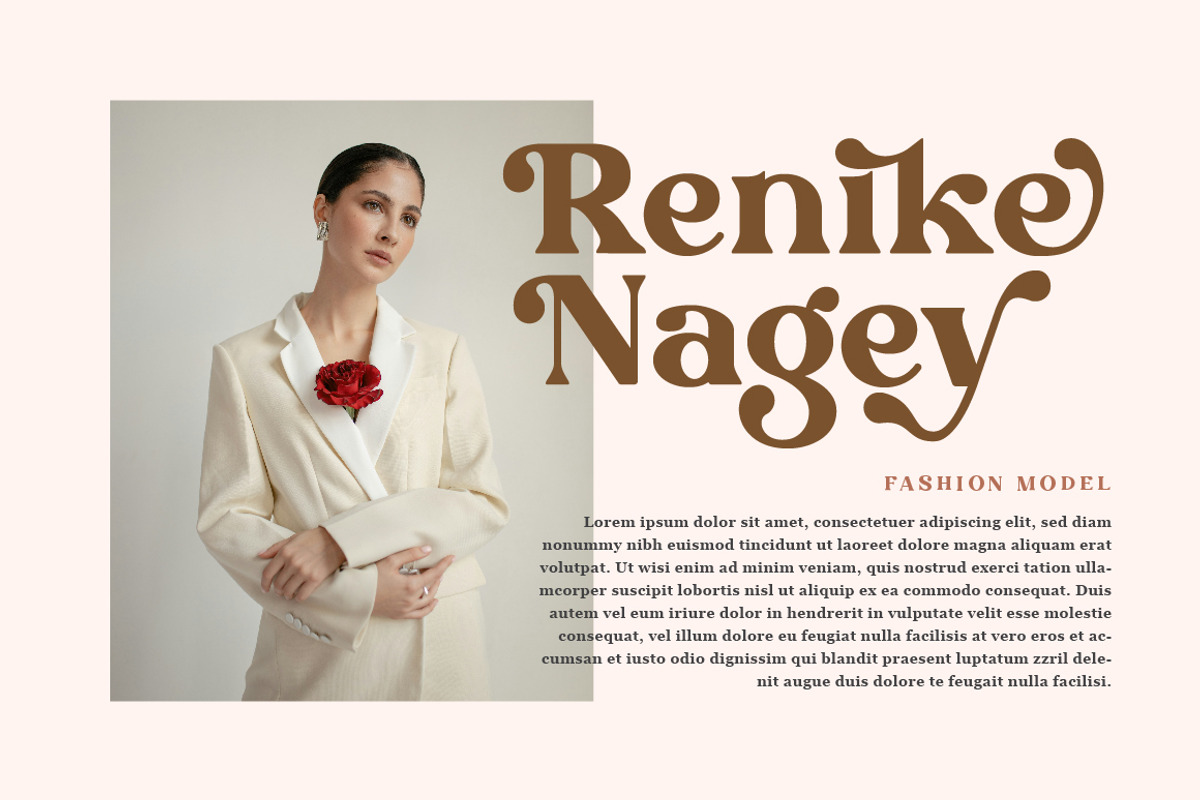 Drigha - Stylish Serif Font, a Serif Font by Typebae (Photo 3 of 11)