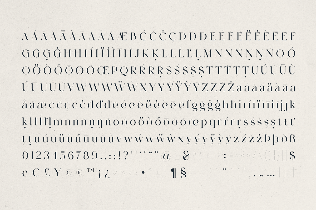 OZAAN – A Sophisticated Modern Serif, a Serif Font by Only Fonts (Photo 10 of 11)