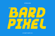 CS Bard Pixel, a Sans Serif Font by Craft Supply Co. (Thumbnail 1 of 8)