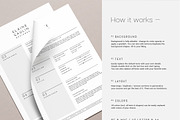 Simple Resume Design / Elaine, a Resume Template by This Paper Fox (Thumbnail 4 of 5)