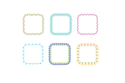 Decorative Circle & Square Frames, a Graphic by Melissa Held Designs (Thumbnail 5 of 6)