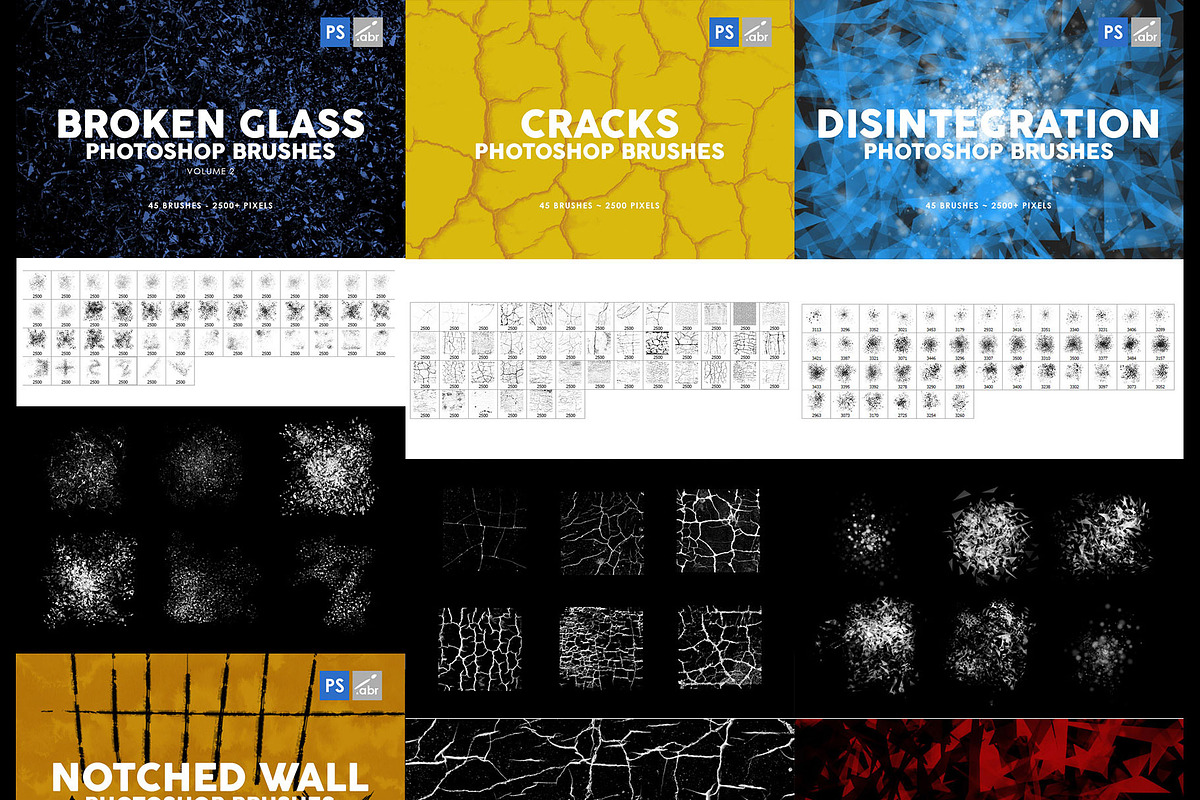 5600 Photoshop Brushes Bundle, a Brush Add-On by ArtistMef (Photo 40 of 48)