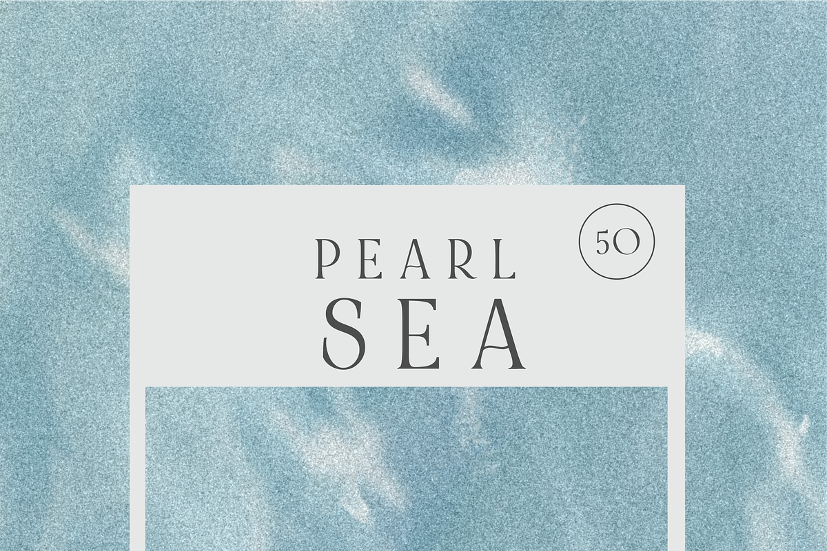 PEARL SEA - hand-painted backgrounds, a Background Graphic by Youksy (Photo 4 of 18)