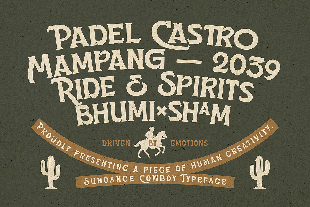 Sundance Cowboy - Font Duo, a Serif Font by Get Studio (Photo 4 of 11)