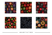 Dice Retro Art Style Patterns, a Pattern Graphic by karenfoleyphoto (Thumbnail 7 of 10)