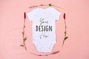 Baby Vest Bodysuit Mockup JPG, a Beauty & Fashion Photo by SC Photography & Design (Thumbnail 1 of 2)
