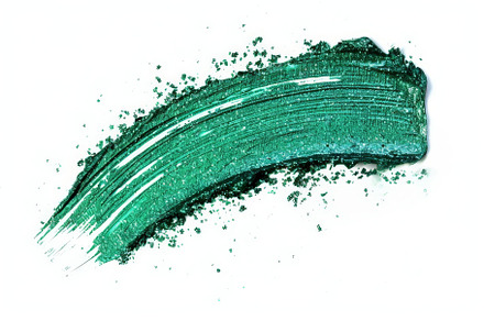 Green paint watercolor stripes brush, an Abstract Photo by Pixeness