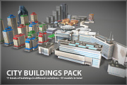 Buildings Pack, an Architecture 3D Model by Beatheart Creative Studio (Thumbnail 8 of 15)