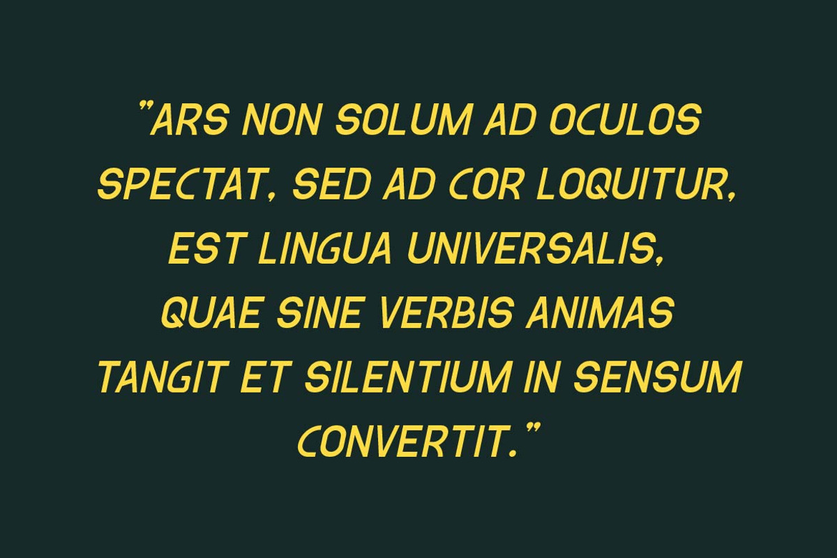 Frela Creative Sans Serif, a Sans Serif Font by Artiveko (Photo 10 of 10)