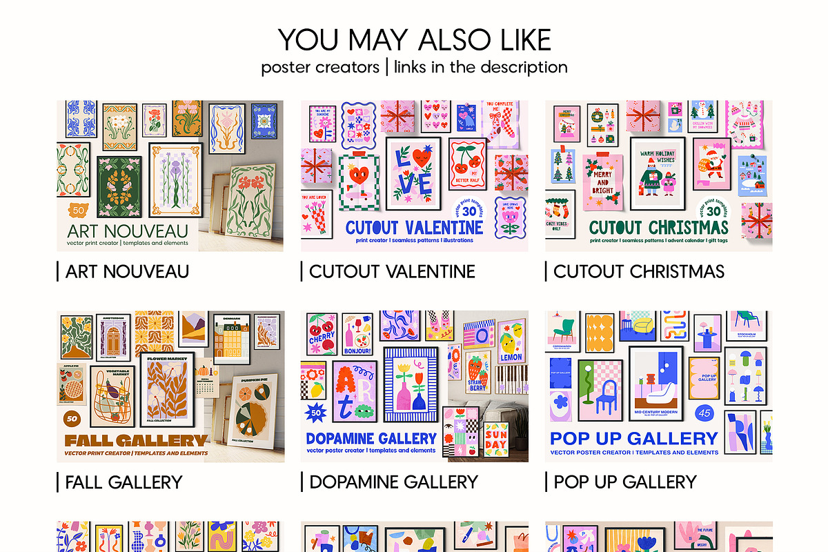 Neutral Flowers Vector Print Creator, an Object Graphic by ArtFM (Photo 14 of 14)