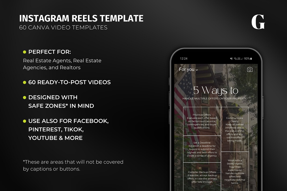 Faceless Real Estate Reels Videos, a Social Media Template by Meraki Templates (Photo 2 of 7)
