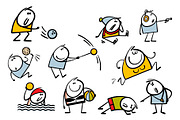 Cartoon sport set 1., an Illustration by eka panova (Thumbnail 6 of 6)