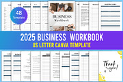 2025 Business Workbook Interior, a Print Template by Designmela01 (Thumbnail 1 of 5)