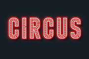 Retro LEDs and neon show alphabet, an Object Graphic by RevelStockart (Thumbnail 5 of 12)