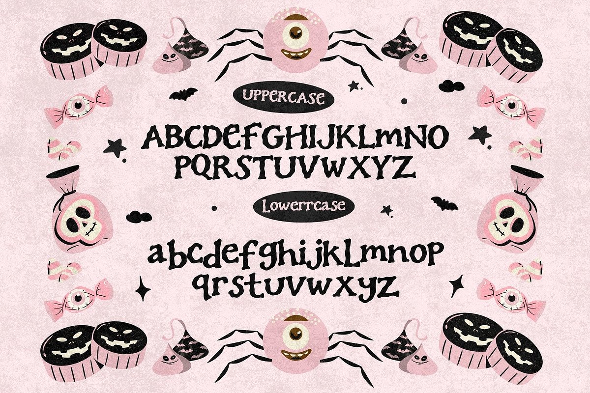 Ghomy Halloween, a Handwritten Font by maghrib (Photo 9 of 10)