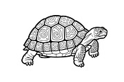 Turtle Line Art Illustration Bundle, an Illustration by Creativeshirt (Thumbnail 26 of 48)