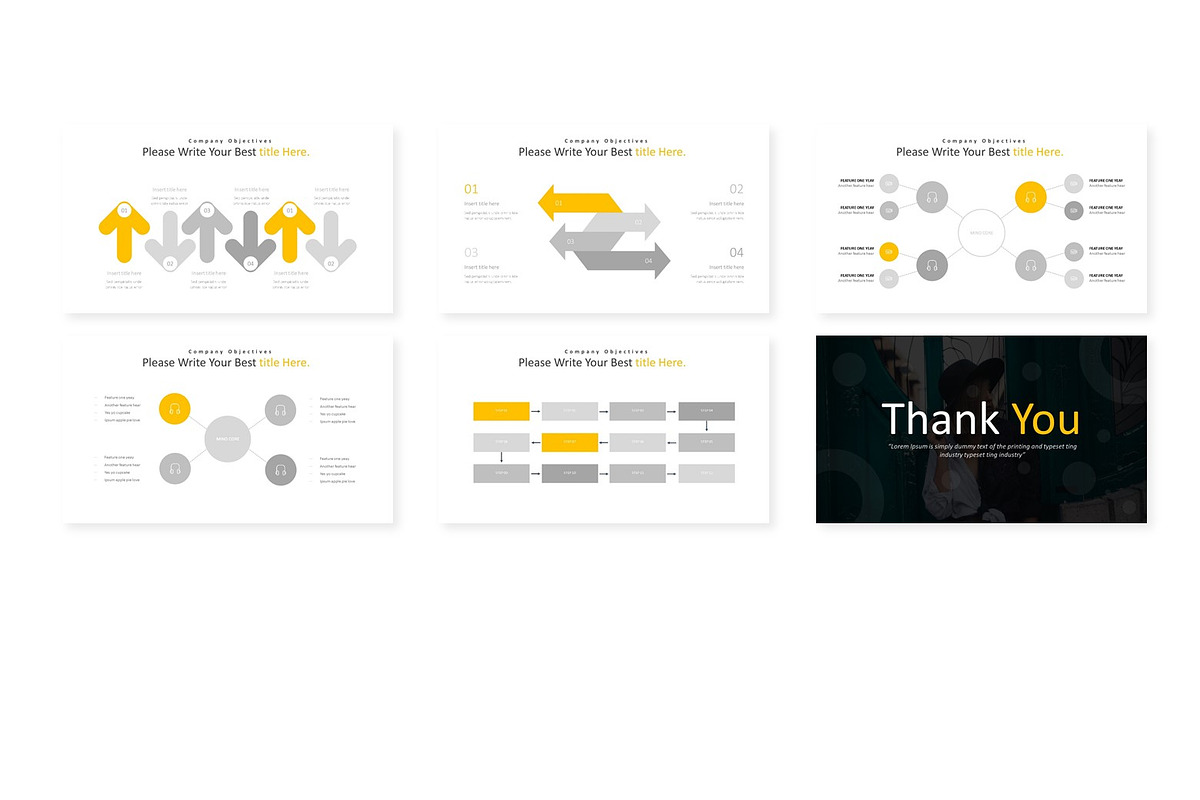 Direction - Powerpoint Template, a Presentation Template by AQR Studio