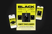 Black Friday Flyer Set, a Flyer Template by The Good Store (Thumbnail 1 of 2)