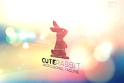 Rabbit Logo, a Branding & Logo Template by essegraphic (Thumbnail 1 of 4)