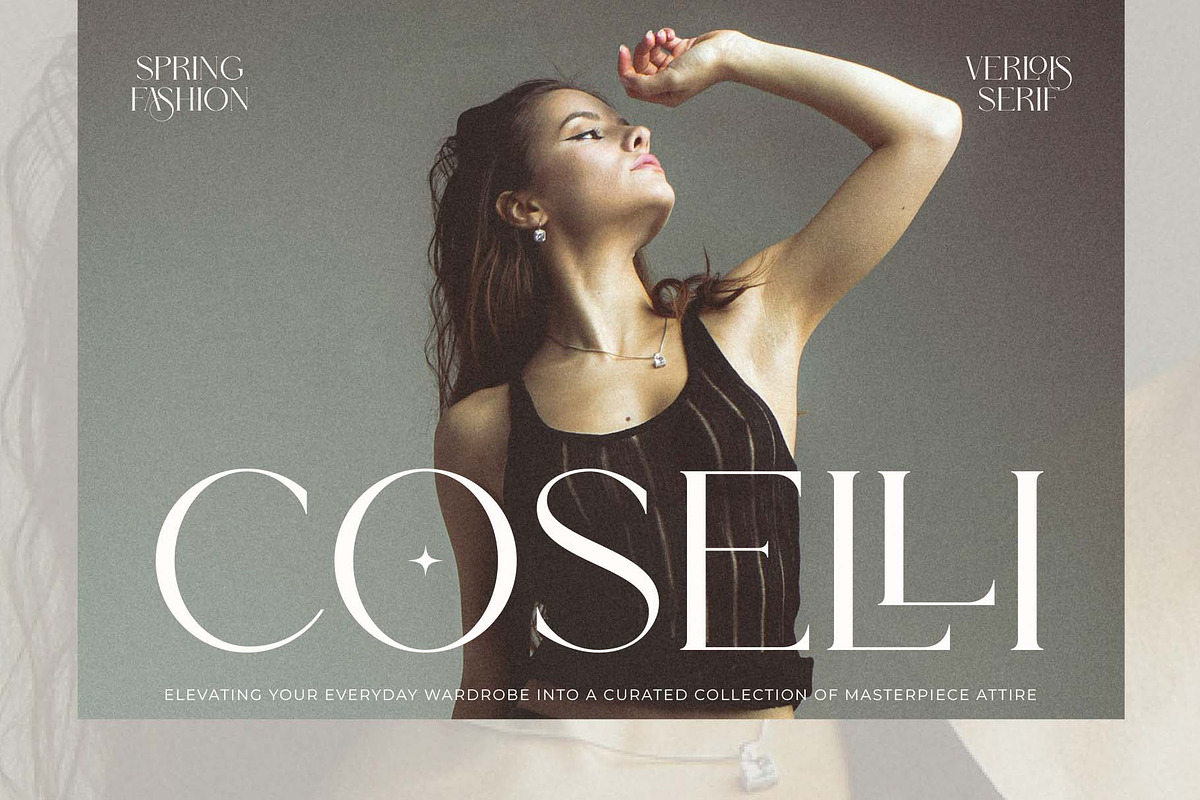 Verloise – Luxury Modern Serif Font, a Serif Font by Muflieart (Photo 2 of 10)
