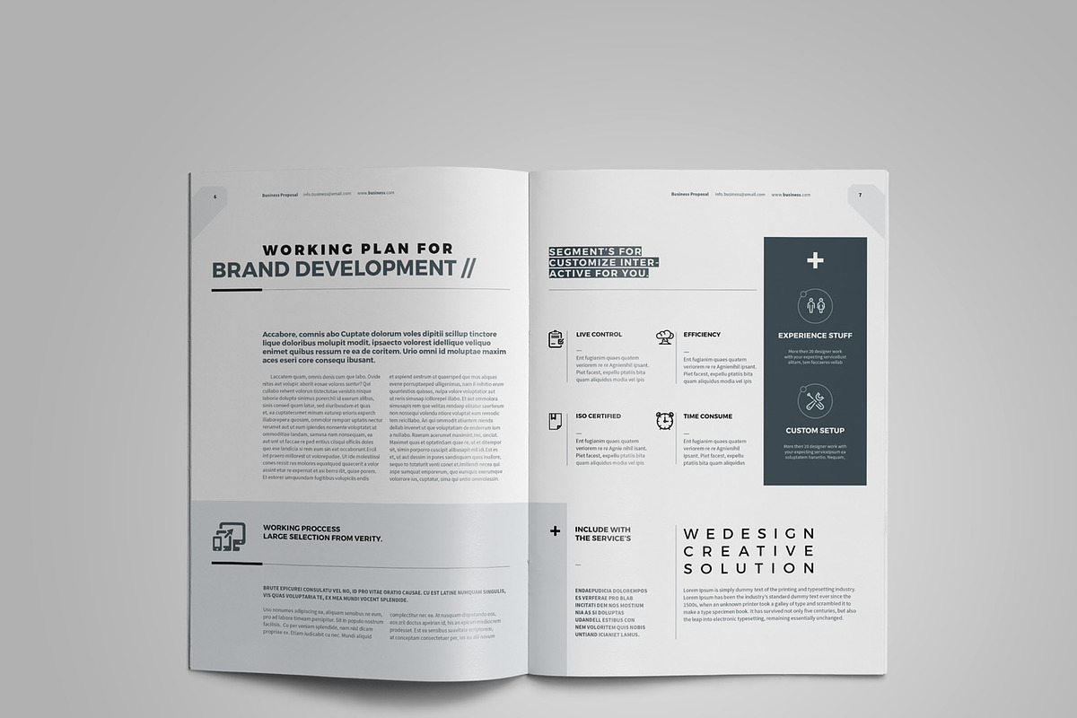 Proposal, a Brochure Template by Elite_Standard (Photo 4 of 14)