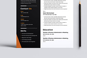 Resume Template, a Resume Template by MightyDesign (Thumbnail 3 of 8)