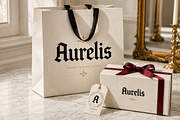 Aurelis - Luxury Gothic Display Font, a Blackletter Font by overlaytemplates (Thumbnail 2 of 5)