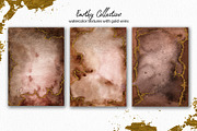 Earthy Watercolor with Gold Veins, a Texture Graphic by Marmoris.Arts (Thumbnail 11 of 13)