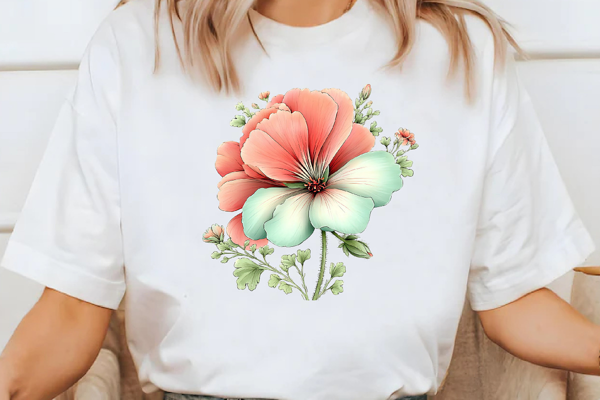 Whimsical Spring Flower clipart, an Illustration by Designworld (Photo 7 of 8)
