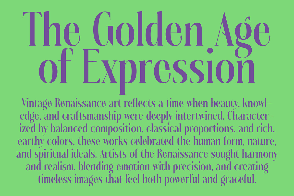 Kushers Modern Serif Display Font, a Serif Font by timelesstype.co (Photo 12 of 20)