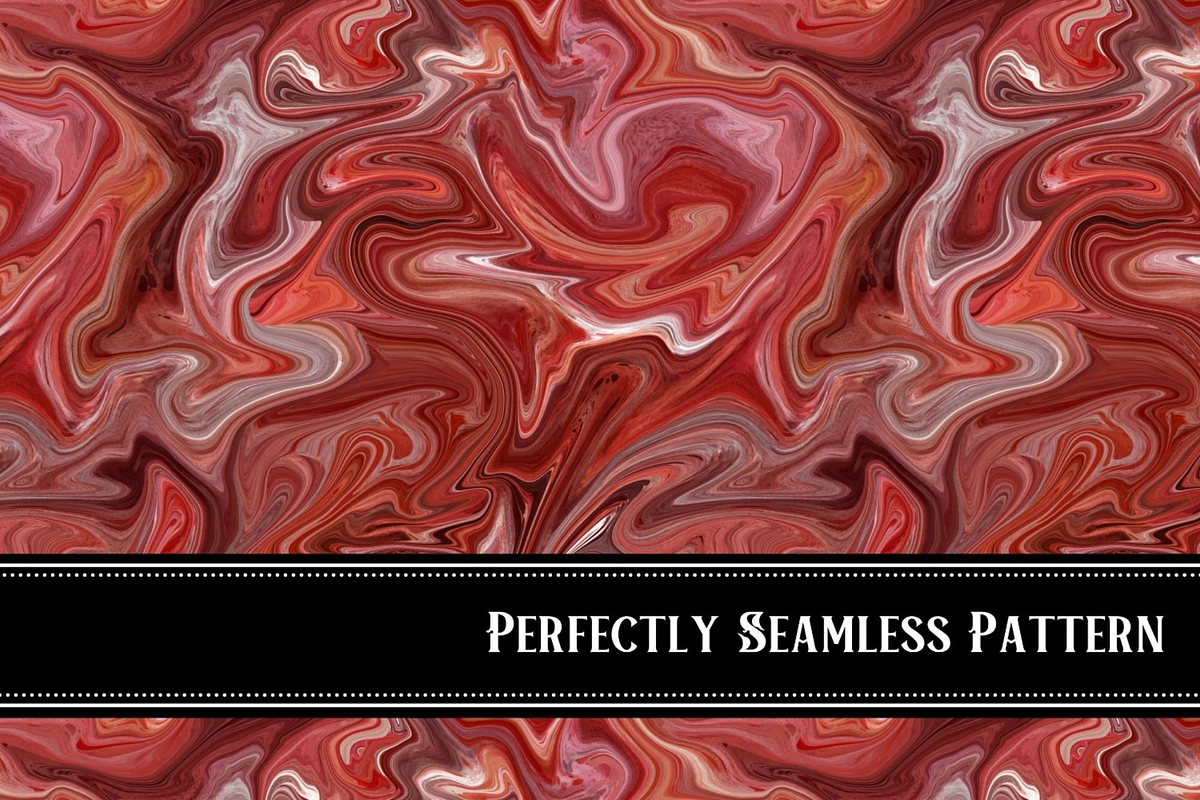Rainbow Marbled Paint Pattern Set, a Pattern Graphic by Gen Aumonier (Photo 8 of 9)