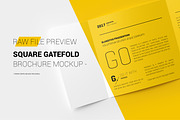 Square Gatefold Brochure Mockup, a Mockup by Toasin Studio (Thumbnail 3 of 12)