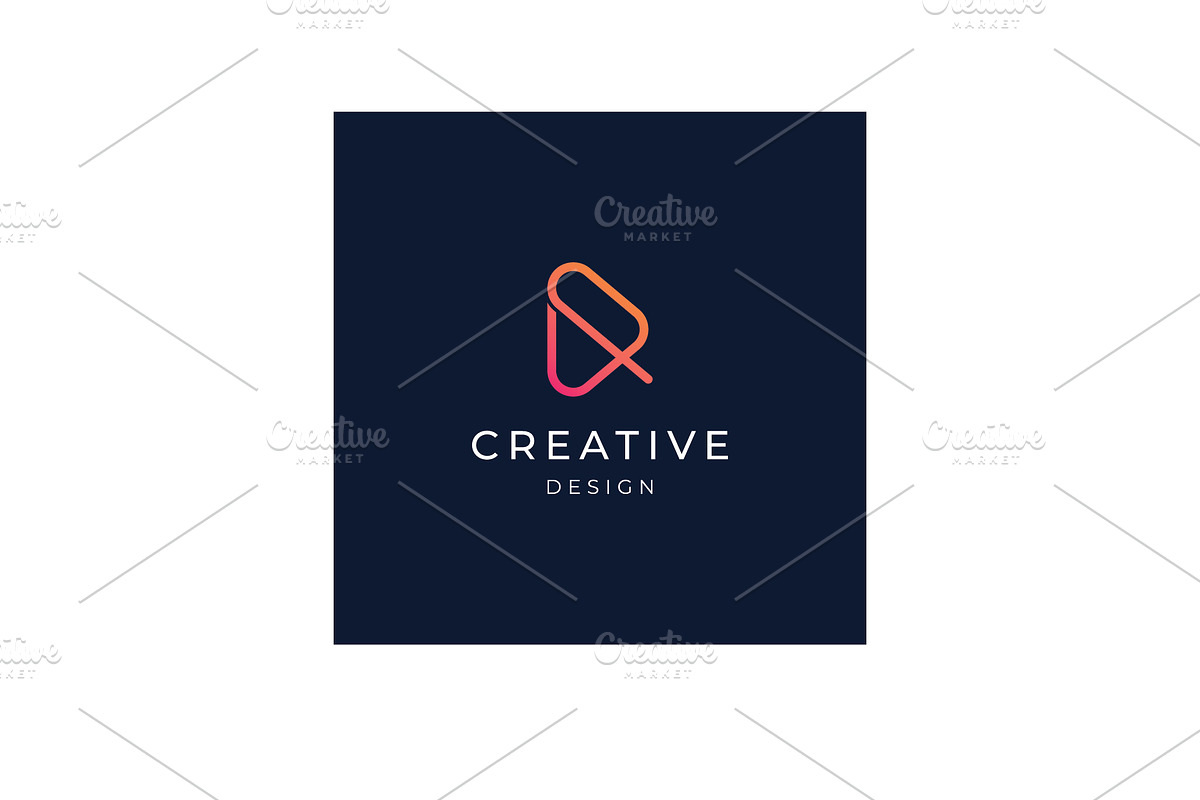 unique and modern abstract Logo temp, a Branding & Logo Template by LOGOCREATIVE