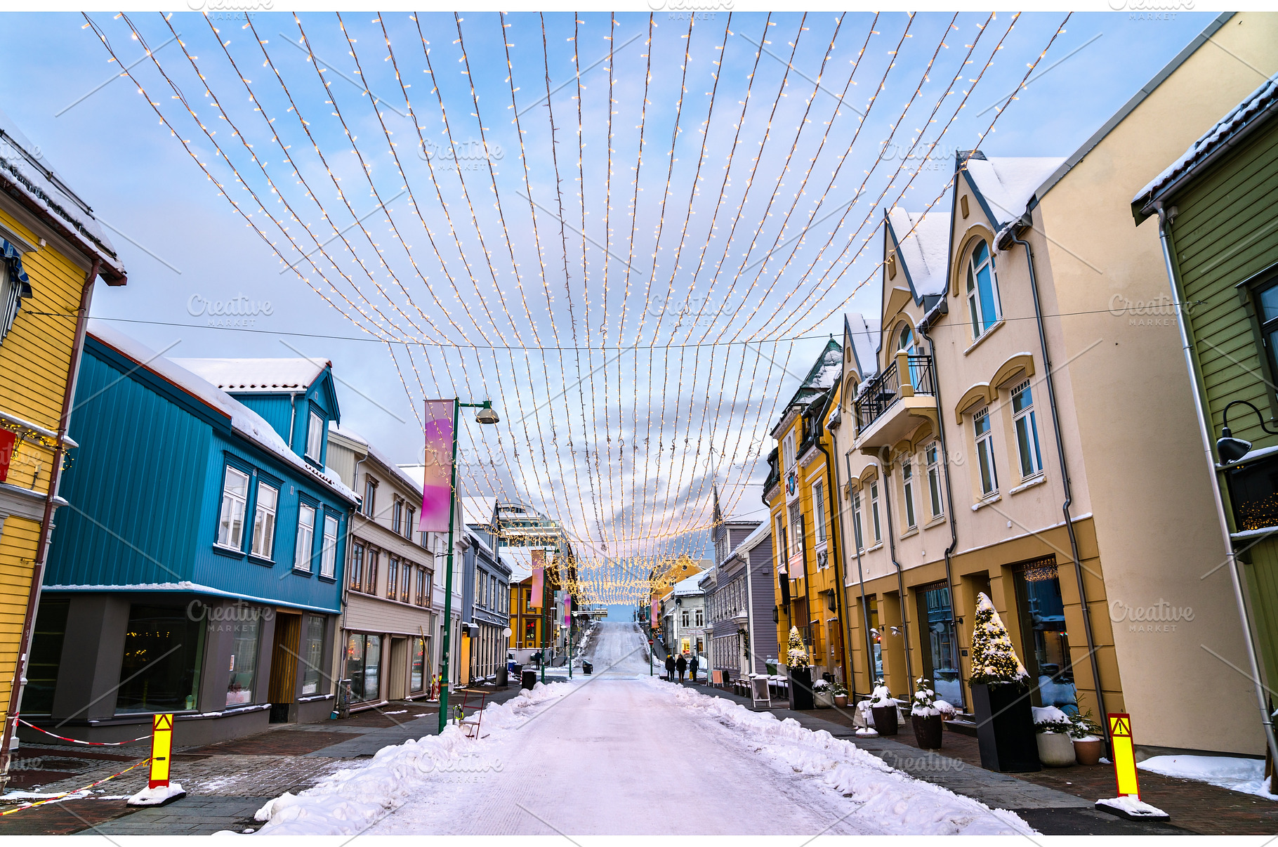 Architecture of Tromso in Polar, an Architecture Photo by Leonid Andronov