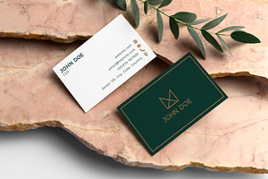 Crown Business Card Template