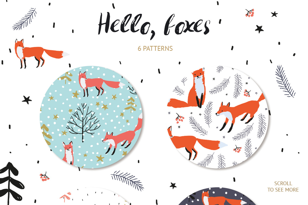 Hello, foxes, an Animal Illustration by OJardin (Photo 4 of 5)