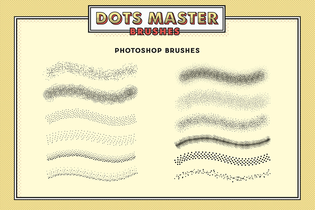 Dots Master Brushes and Patterns, a Brush Add-On by Pykhtik Design Shop (Photo 3 of 8)