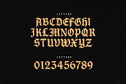 Zealot Typeface, a Blackletter Font by Tugcu Design Co. (Thumbnail 2 of 4)
