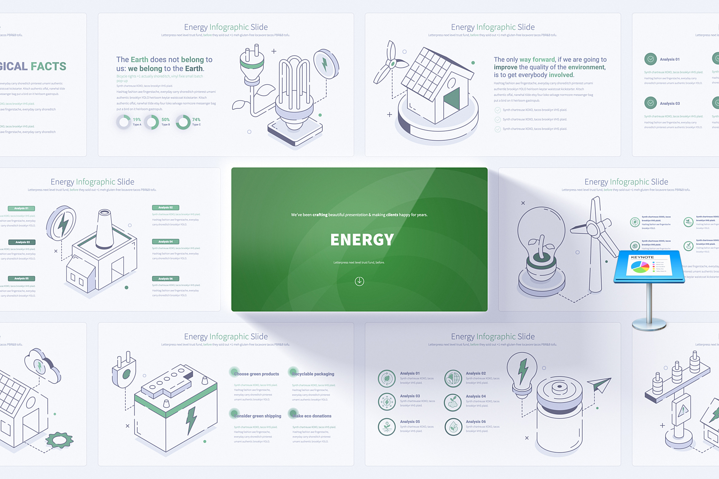 Renewable Energy Keynote Template, a Presentation Template by Pulsecolor