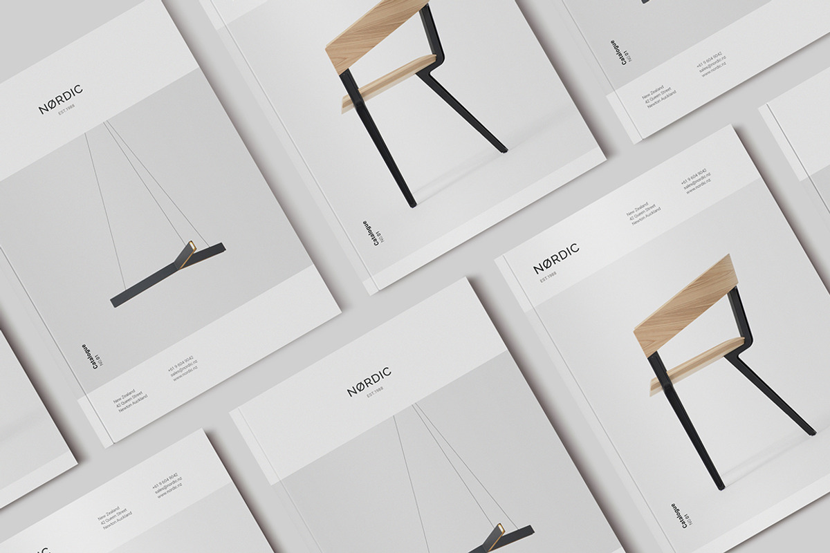 Nordic - Portrait Catalog Template, a Brochure Template by Jorge Lima (Photo 7 of 18)