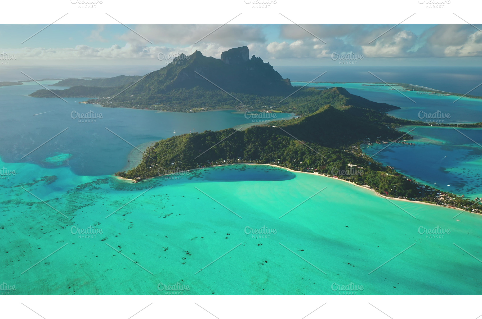 Breathtaking view of Bora Bora, an Animal Photo by Goinyk